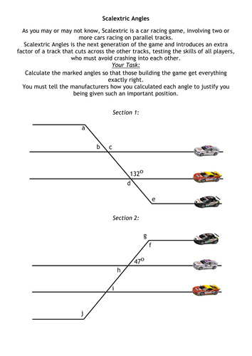 Scalextric Angles