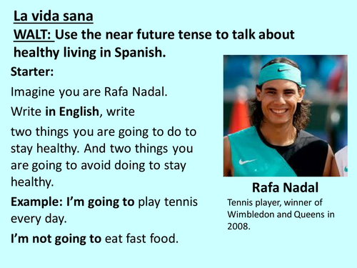 La vida sana - Mira 3 Green - Module 3.4