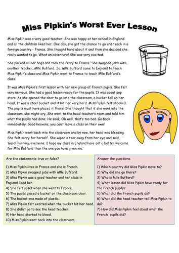 Miss Pipkin's Best and Worst Lessons.