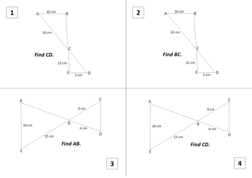 Similar Triangles Worksheet With Answers - Promotiontablecovers