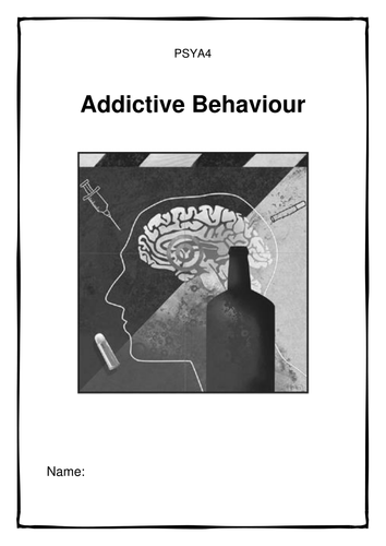 AQA Addictive behaviour workbook