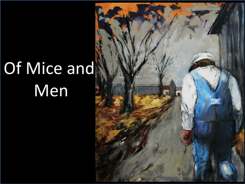 Chapter 1 Of Mice and Men | Teaching Resources