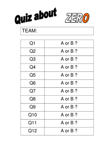 Much Ado About Nothing