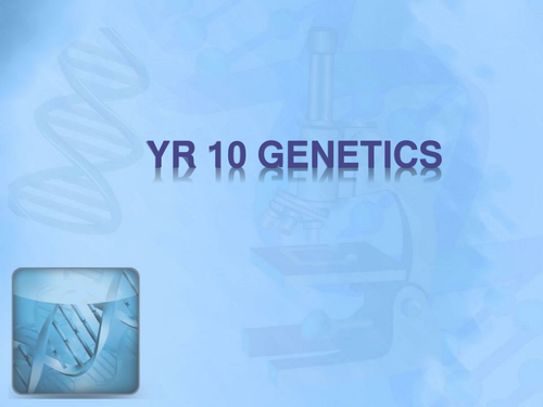 Genetics - Student Summary