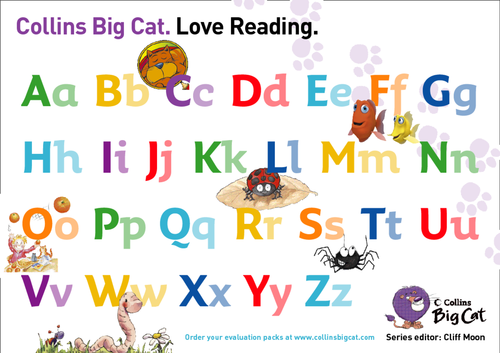 Collins Big Cat Alphabet Poster