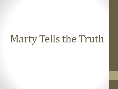 Marty the mouse worksheet and powerpoints