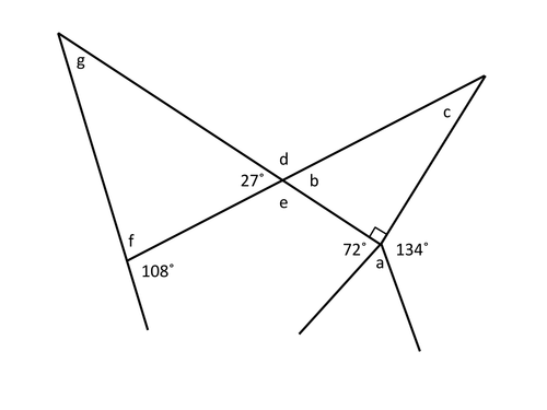 how to solve angle problems