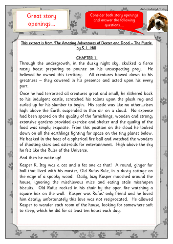 Story on sale openers ks2