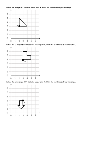 Rotating Shapes | Teaching Resources