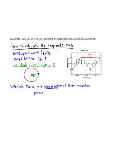 Exoplanets - Radial Velocity Method #3 (1/2)