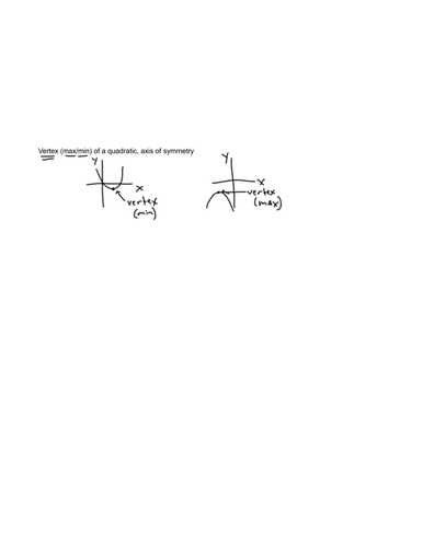 Quadratics 3