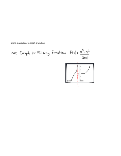 Graphing functions (2/2)