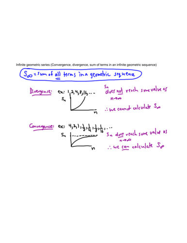 Infinite Geometric Series