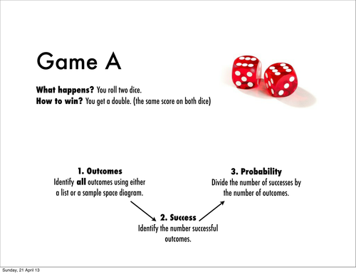 Probability Games