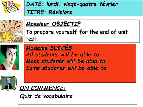 Studio 2 vert Module 2 revision