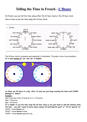 say-the-time-in-french-teaching-resources