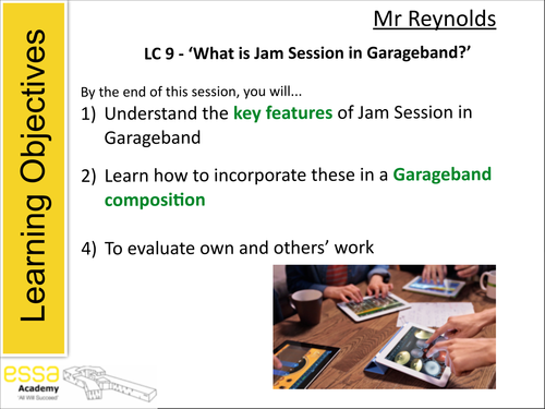 Jam Session Tutorial for Garageband on iPad
