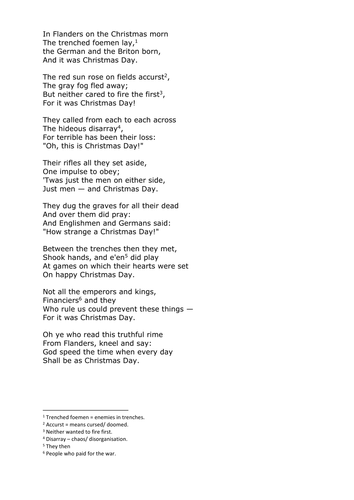 WORLD WAR 1 WAR POETRY. OTHER HALF UPLOADED ALSO.