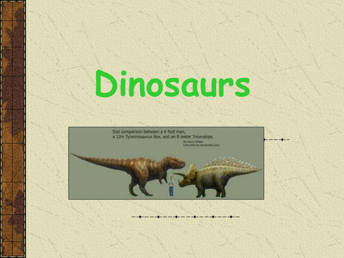 Basic facts about popular dinosaurs
