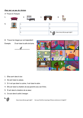 Là où j'habite - studio 2 vert module 4 units 1-2
