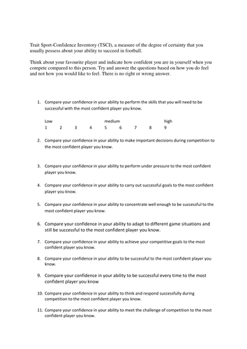 Psychometric Testing