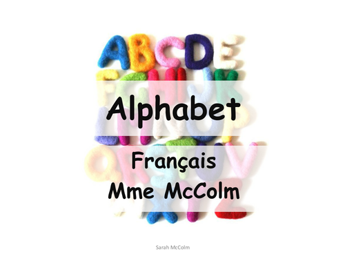 Alphabet | Teaching Resources