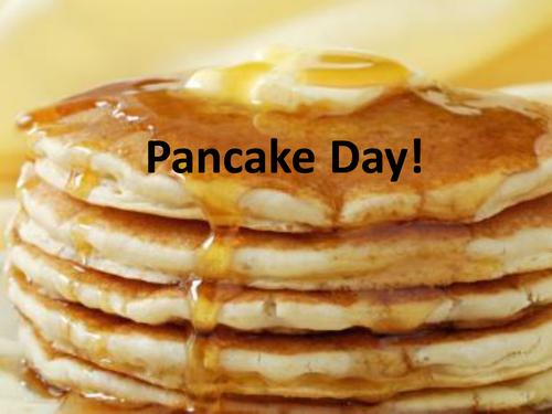 Pancake Day- food miles and newspaper