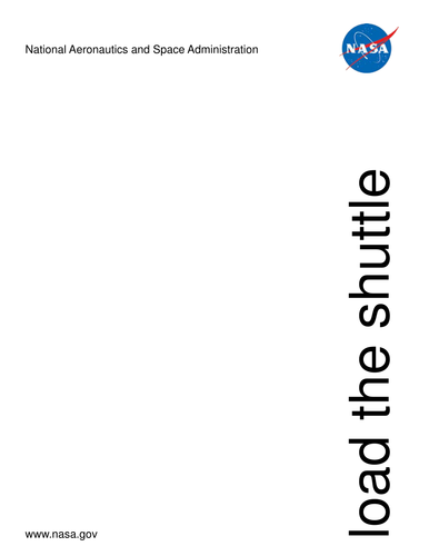 Buzz Lightyear Load the Shuttle Activity