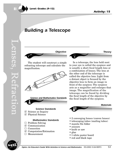 Building a Telescope