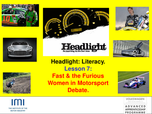 IMI Headlight Literacy: no.7 Women in Motor Sport