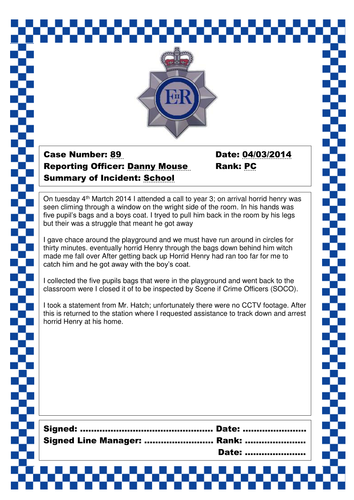 English Grammar, Punctuation and Spelling Lesson.