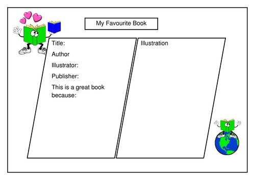 My favourite book - review template