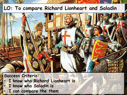Comparing Richard the Lionheart and Saladin