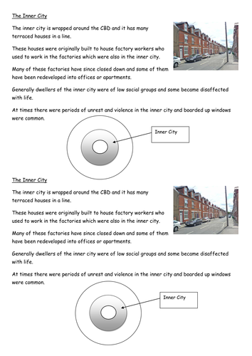 Changing Urban Environments AQA A