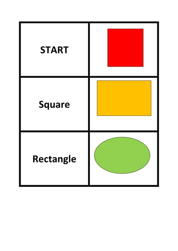 2D shape domino game