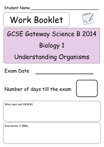 GCSE Gateway Science 2014 - B1 - Revision Workbook
