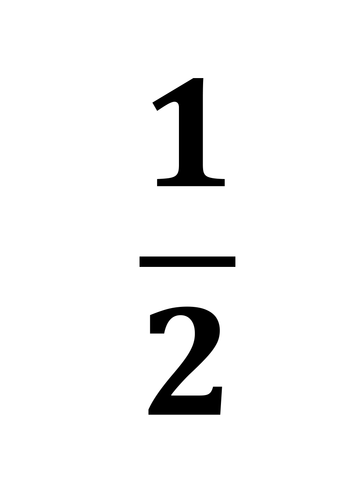 Image result for 1/2 image