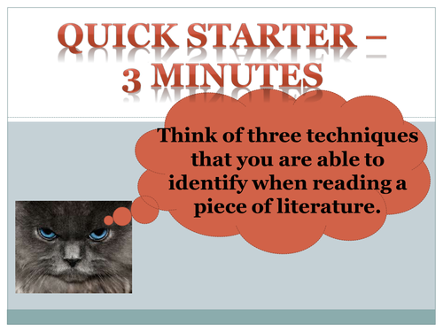 Heaney and Hardy Revision Lesson 1