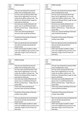 OCR B604 Peace and Justice Resources Part 1