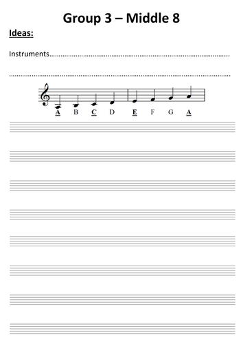 Compose a song (KS2 & KS3)