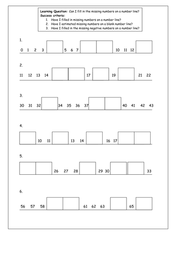 year 2 number line to 100 worksheet olympc