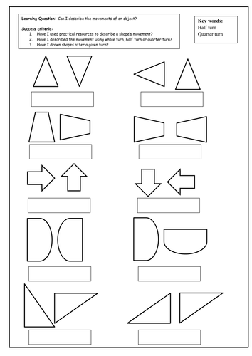 worksheet quarters shading quarter by Resources turns Teaching slinwood   and Half