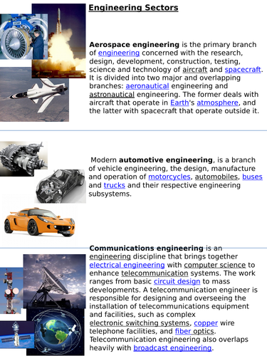 BTEC Engineering Unit 1 Revision