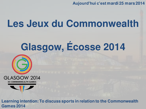 Glasgow Commonwealth Games 2014 Sports