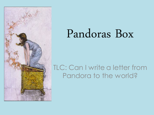 essay about pandora's box