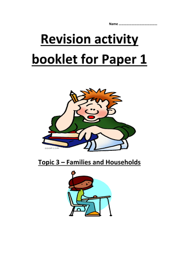 GCSE AQA Unit 2 Family revision guide