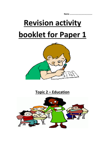 GCSE AQA Unit 3 Education revision guide