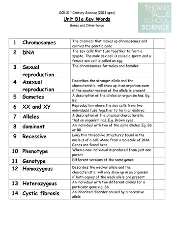 OCR 21st CS B123 Revision lessons and worksheets