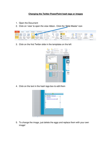 Twitter PowerPoint Template