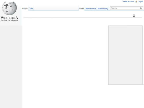 Wikipedia Page Layout